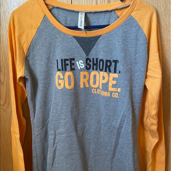 Tops - Life is Short Go Rope long sleeve